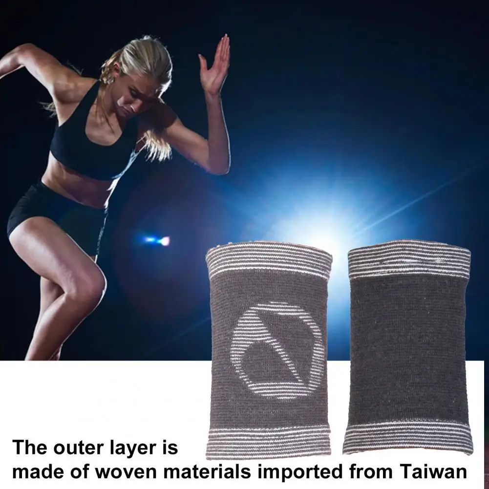 

Easy to Use 1Pair Classic Classic Elastic Wrist Support Convenient Wrist Strap Durable for Fitness