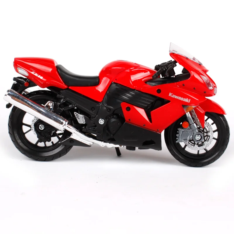 Модели мотоциклов Maisto Kawasaki Ninja модели 1:18 литые подарок на день рождения игрушка