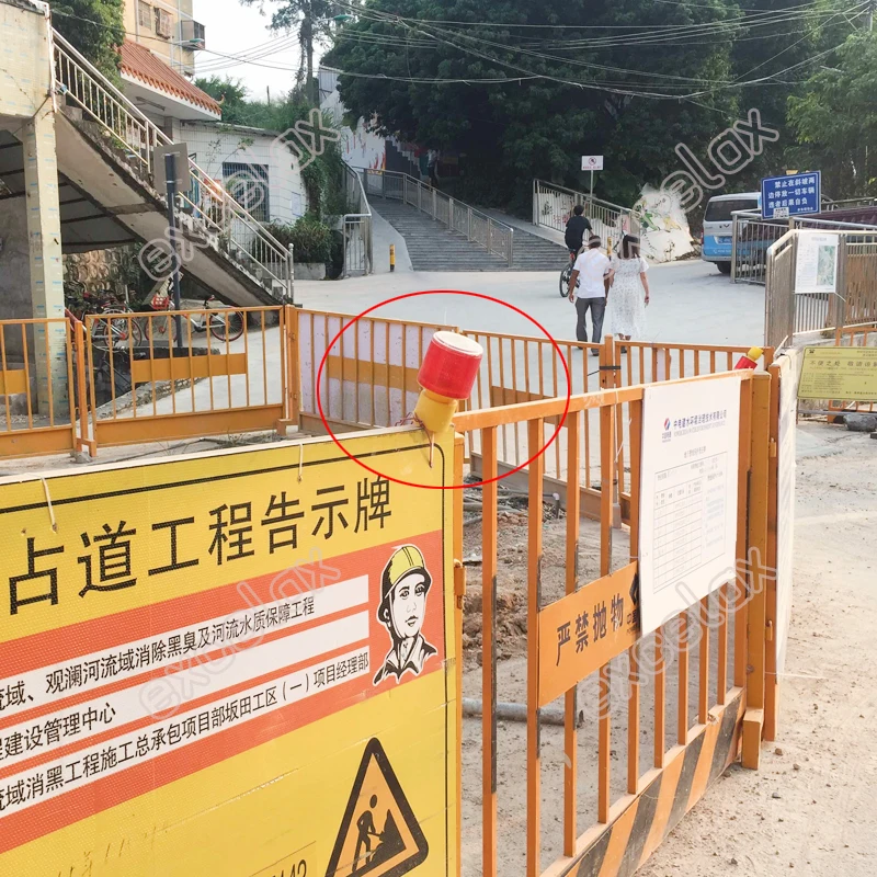 2 шт. солнечной Мощность светодиодный Предупреждение Strobe Flash светильник маяк