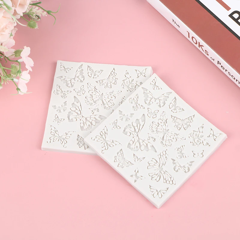 

Flower Butterfly Silicone Molds DIY Lace Cupcake Fondant Molds Gumpaste Chocolate Moulds Sugarcraft Cake Decorating Tools