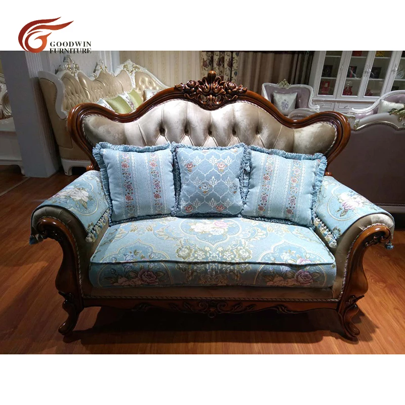 

Couch sofa and wooden sofa with wooden sofa handles WA555