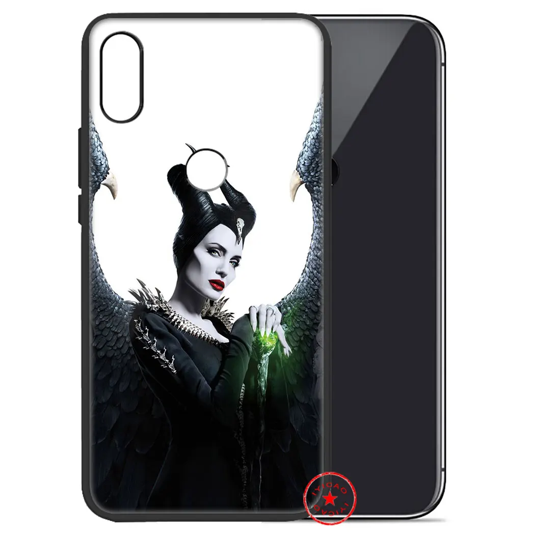 Мягкий силиконовый чехол Maleficent для Xiaomi Redmi Note 5 6 7 8 Pro 5A Prime 4X TPU |
