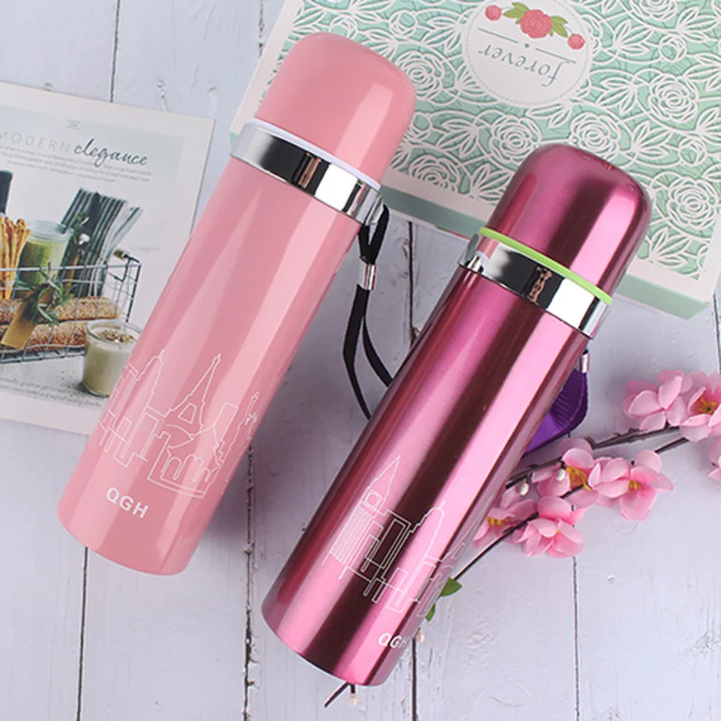 Вакуумный чайник для женщин и студентов милая чашка большой емкости с защитой от