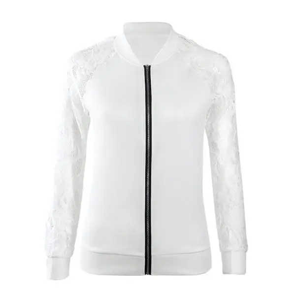 Пальто с кружевом женская верхняя одежда модные осенние пальто женский