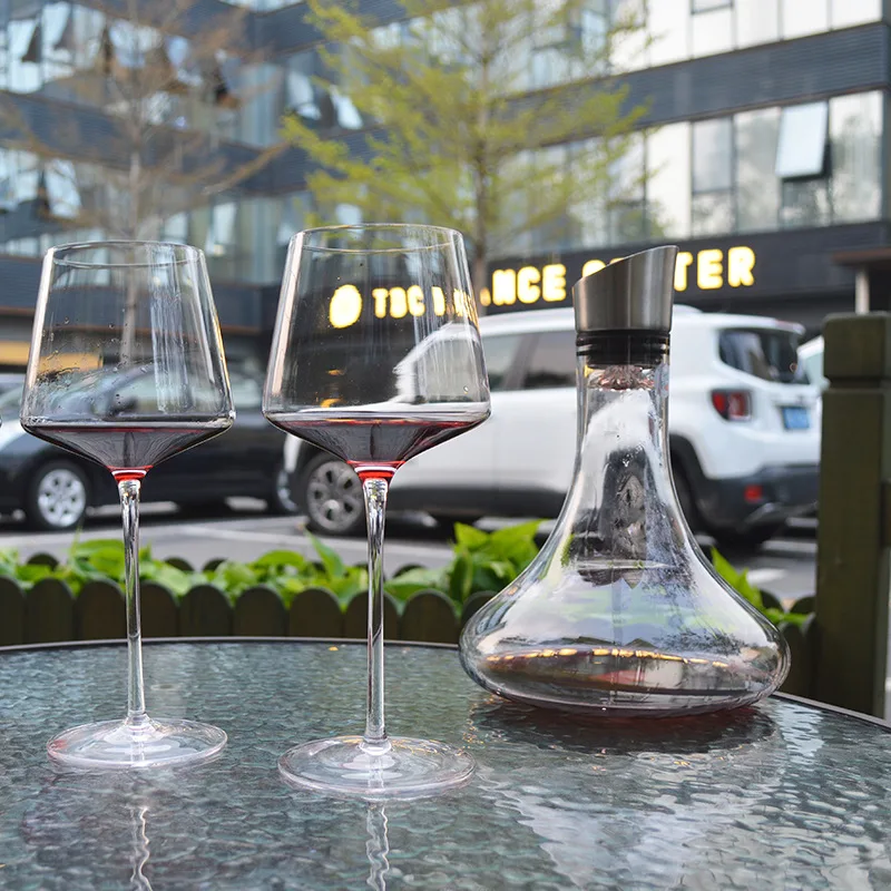 Высококачественные товары 450 650 мл бокал ручной работы квадратный популярный