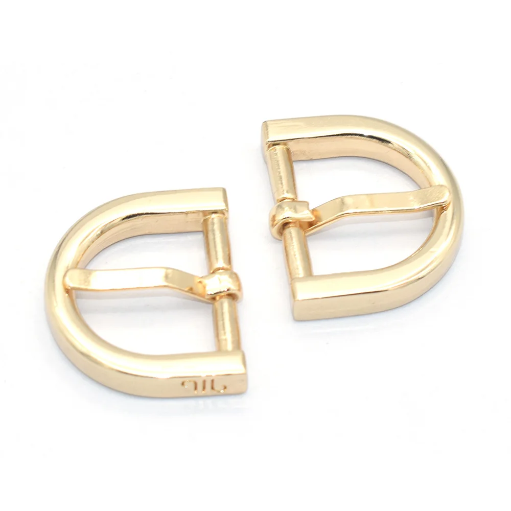 26 мм золото Регулировочная Пряжка скольжения пряжки кольцо в виде буквы D кожаный