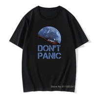 novelty occupy earth spacex starman t shirt man 100 cotton elon musk space x t shirt summer camiseta mens tshirt dont panic
