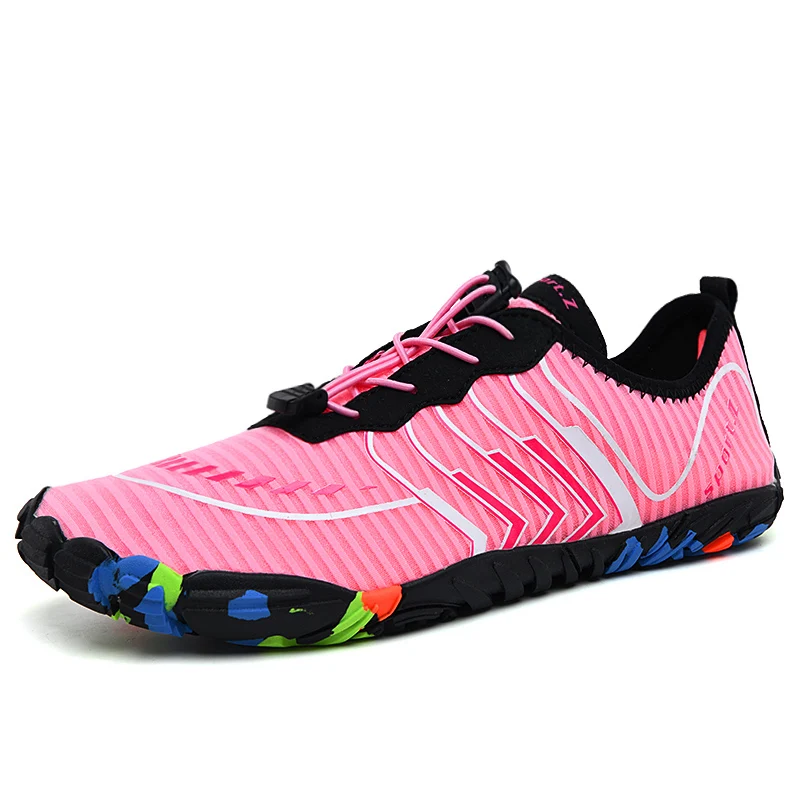 

Unisex Aqua Shoes Barefoot Beach Shoes Women Men Upstream Surfing Slippers Breathable Flat Hiking Fitness Sports Sneakers Mujer