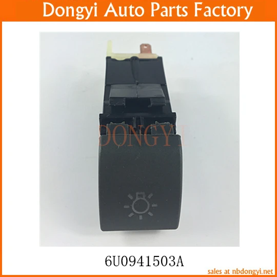 

Headlight Head Light Lamp Switch OE No. 6U0941503A