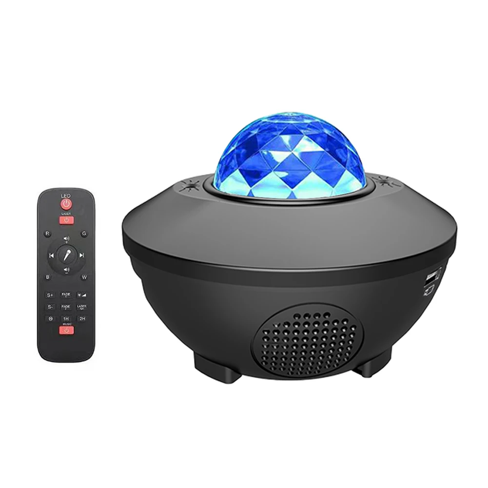 

Star Projector Galaxy Night Light Romantic Projection with Remote Control Bluetooth-compatible Atmosphere Lamp for Kids Bedroom