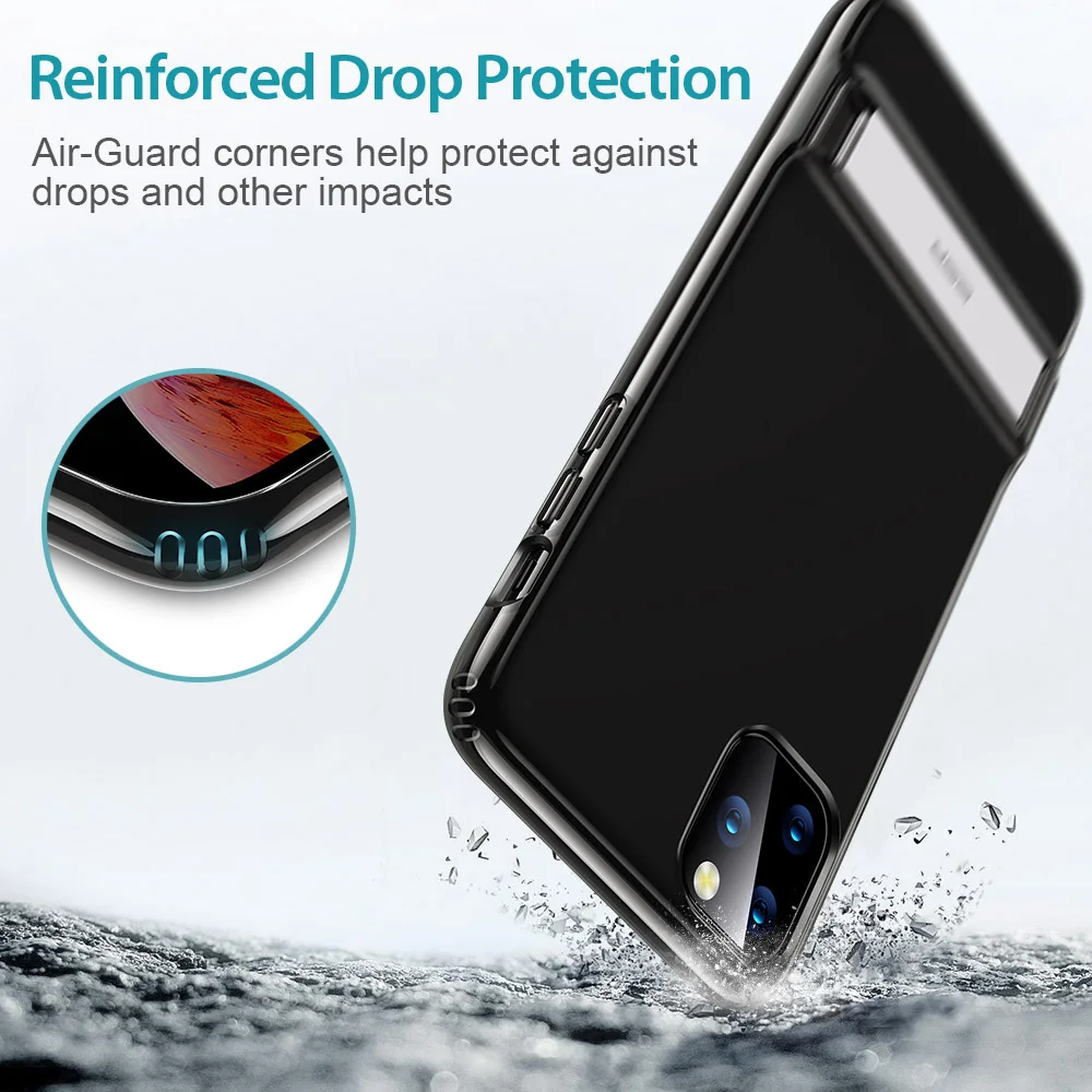 Чехол ESR для 2020 iPhone SE 2nd 9/8/7 11 Pro Max/X XS XR металлическая подставка жесткий бампер из