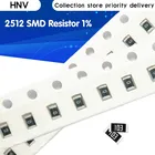 50 шт. 2512 SMD резистор 1 Вт 1% 0,051 Ом 0.051R R051 чиповый резистор