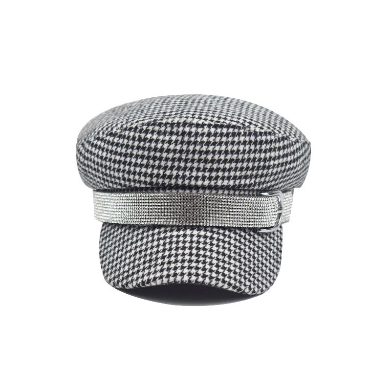 Новинка женский шерстяной берет для элегантной леди зимние женские хлопковые