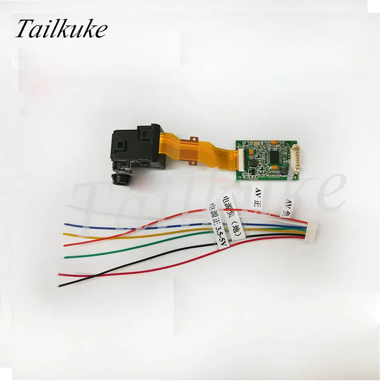 DIY Night Vision High Resolution Microdisplay Smart Glasses Display AV Input Viewfinder | Instrument Parts &amp Accessories