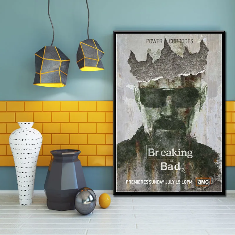 Постеры принты во все тяжкие классические ТВ-сериалы Новое искусство картина