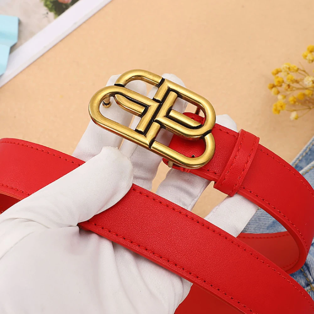 

Luxury Vintage Designer 3cm Wide Belts Men High Quality Women Genuine Real Leather Dress Strap Belt for Jeans