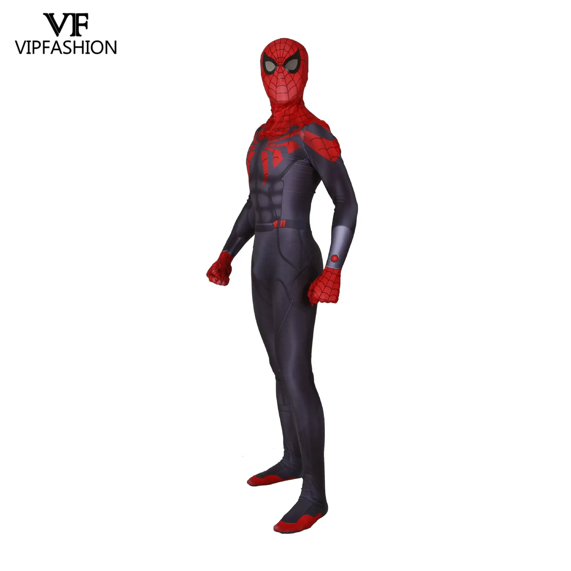 VIP модная новая Косплэй 3D костюмы черная паучиха-удивительный человек печатных