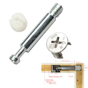 20 шт.лот три в одном винтовой мебельный соединитель эксцентриковый колесный фиксатор Соединительная гайка для одежды, кабинета, стола