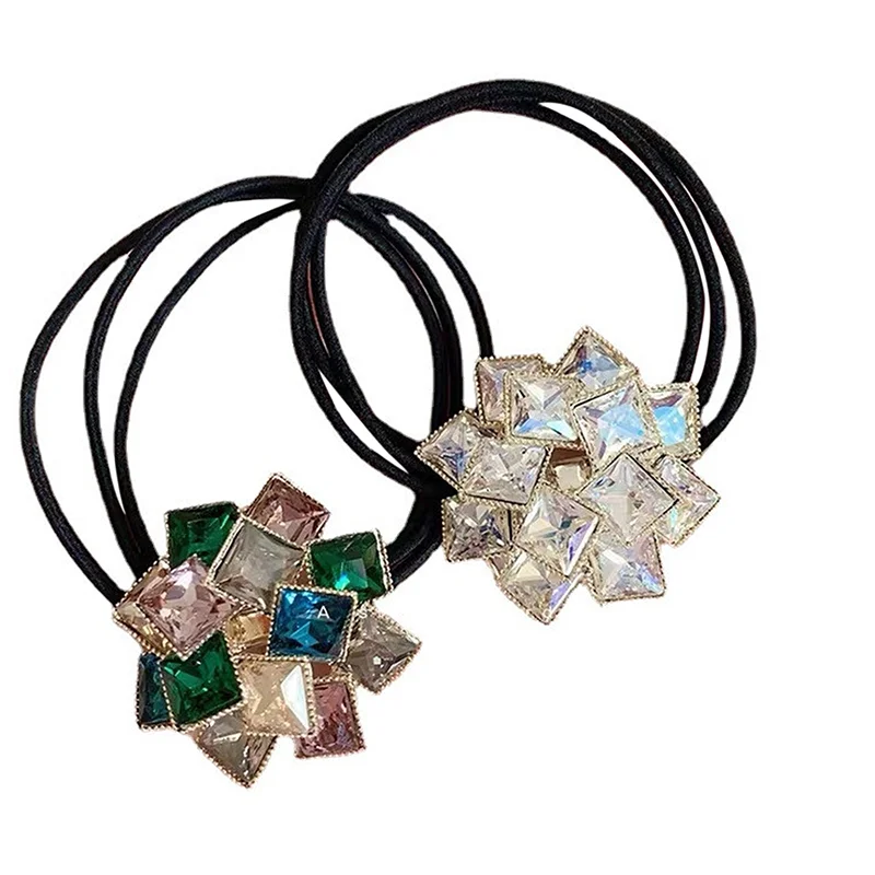 Элегантная Изысканная резинка для волос женская простая темпераментная круглая