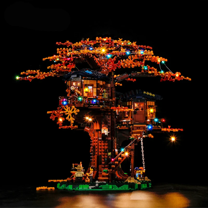 

Led Light Kit For 21318 Jungle wooden house series Blocks,decoration DIY for children's toys(led only,no blocks)