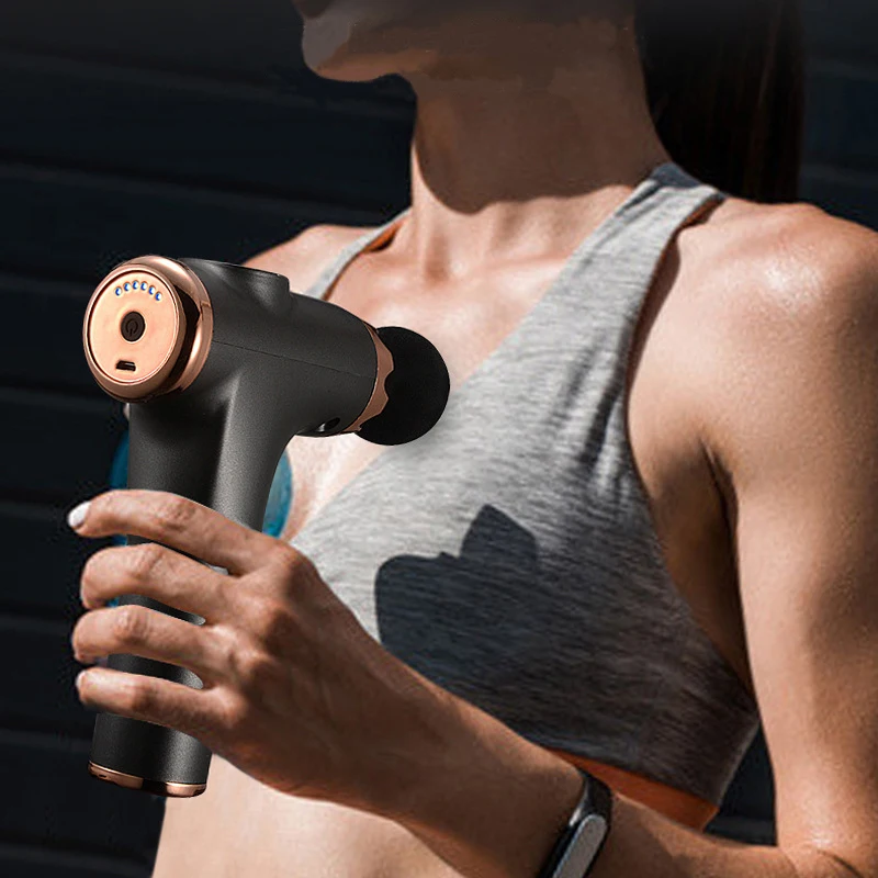 Массажер-пистолет для глубоких мышечных стимуляторов массажер расслабления
