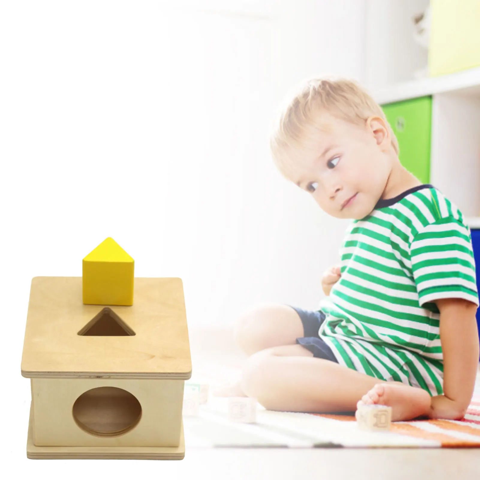 

Montessori Educational Wooden Toy Geometric Recognition Toys For Kids Infant Early Education Teaching Aids Montessori Toys