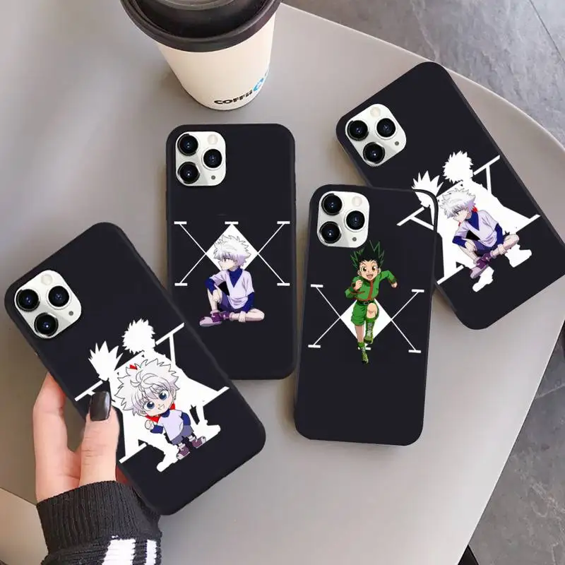 

Hunter HXH Anime Hunter X Phone Case for iPhone 13 12 11 mini pro XS MAX 8 7 6 6S Plus X SE 2020 XR