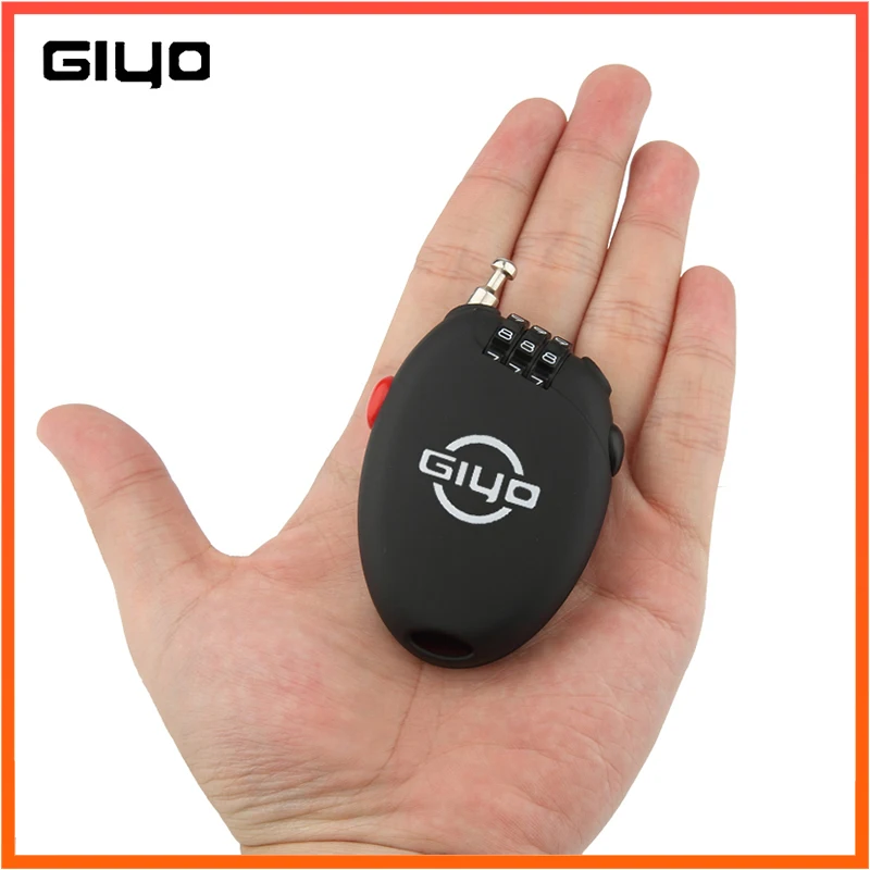 Anti Theft Code Padlock Lock For MTB Bicycle Rock Password Retractable Combination Cable |