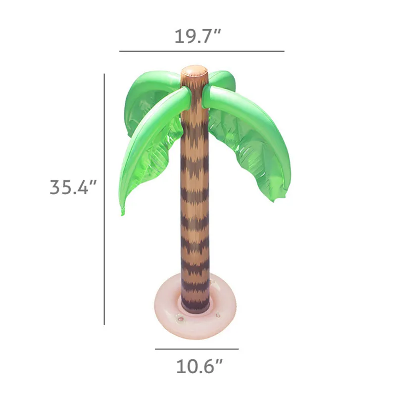2 шт. надувной пальмовое дерево Гавайская тропическая бассейн пляж Кактус