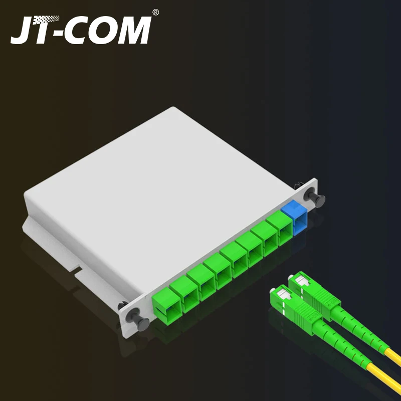 ПЛК Кассетный Тип вставки SC APC 1x4 волоконно оптический сплиттер 1x8 UPC оптическая