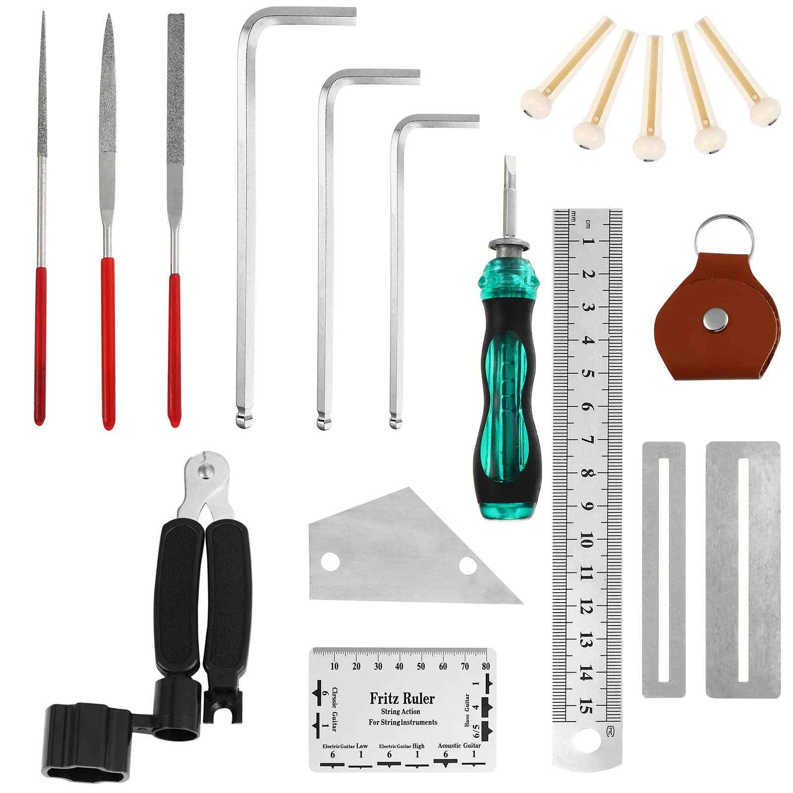 

1 Set Guitar Tool Kit Guitar Repairing Maintenance Tool Kit for Ukulele Mandolin