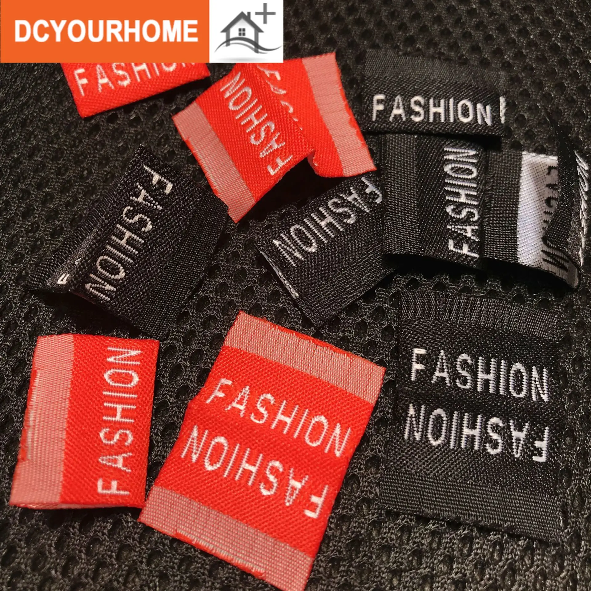 

50PCS Weaving Fashion FASHION Clothing Collar Trademark Labels