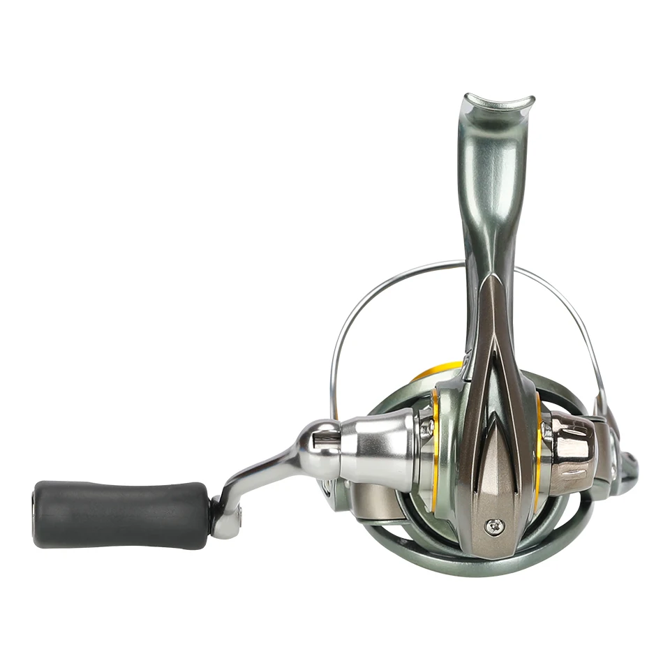 

TSURINOYA 2 Spool Spinnning Fishing Reel FS 2000 5.2:1 9+1BB Trout Fishing Lure Reel Spare Deep Shllow Spool