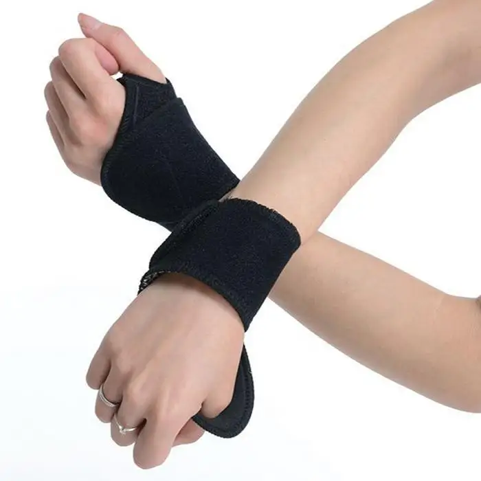 Самоклеящаяся Магнитная терапия самостоятельно согревающий Браслет спортивная