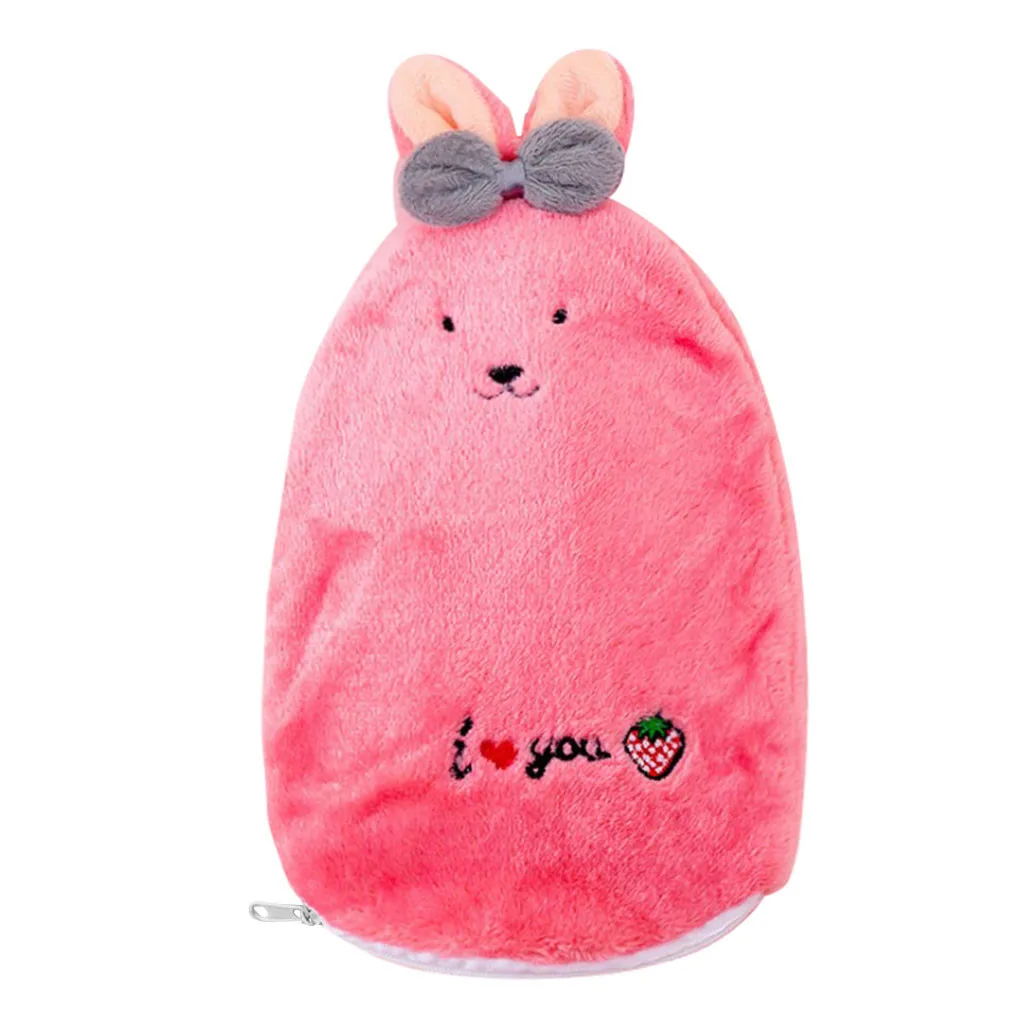 1 шт. плюшевый мультфильм Rubbit грелка мешок теплый расслабляющий тепло холодная