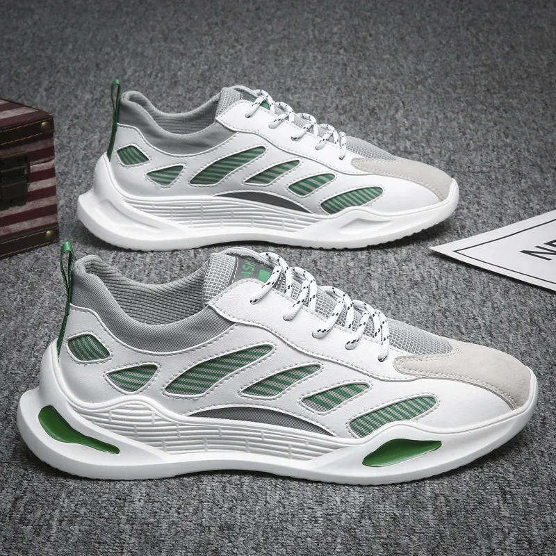 

Sneakers Men Walking Shoes for Men Spring casual shoes Breathable outdoor walking shoes light weight Rubber sole US Size 7-10