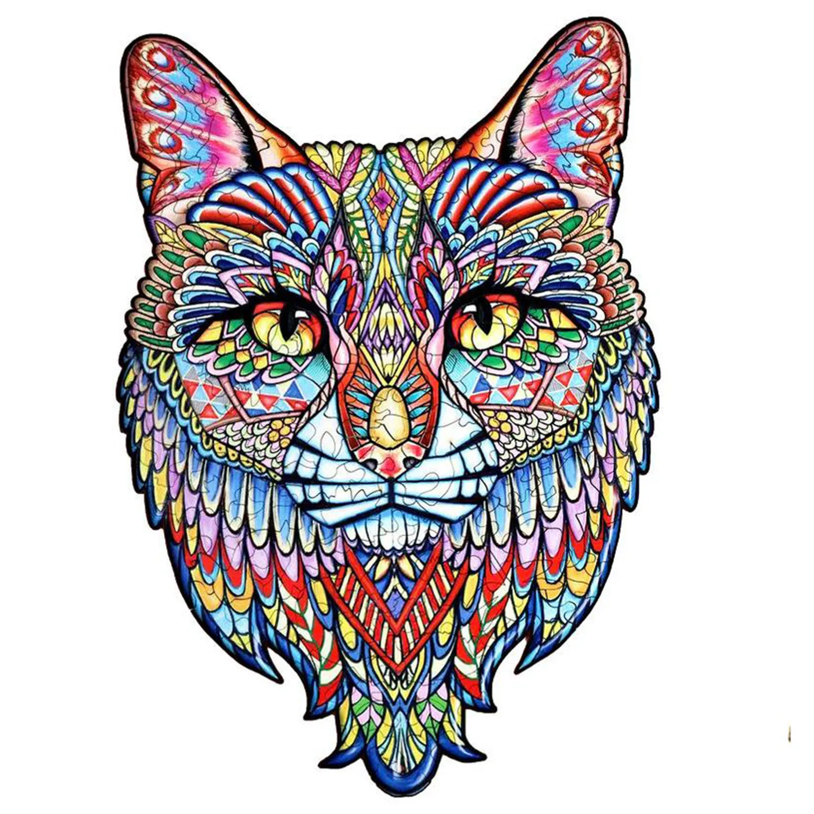 

Adult And Children Educational Holiday Gift Cat Irregular Puzzle Wooden Taste Drinking Game For Kids And Adults Educational Toys