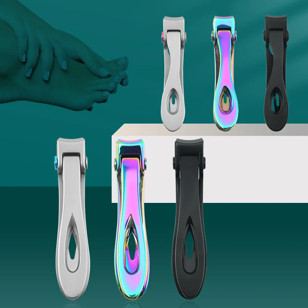 

Nail Clippers For Thick Nails Trimmer Manicure Toenail Stainless-Steel Professional Finger For Thick Opening Oversized Manicure
