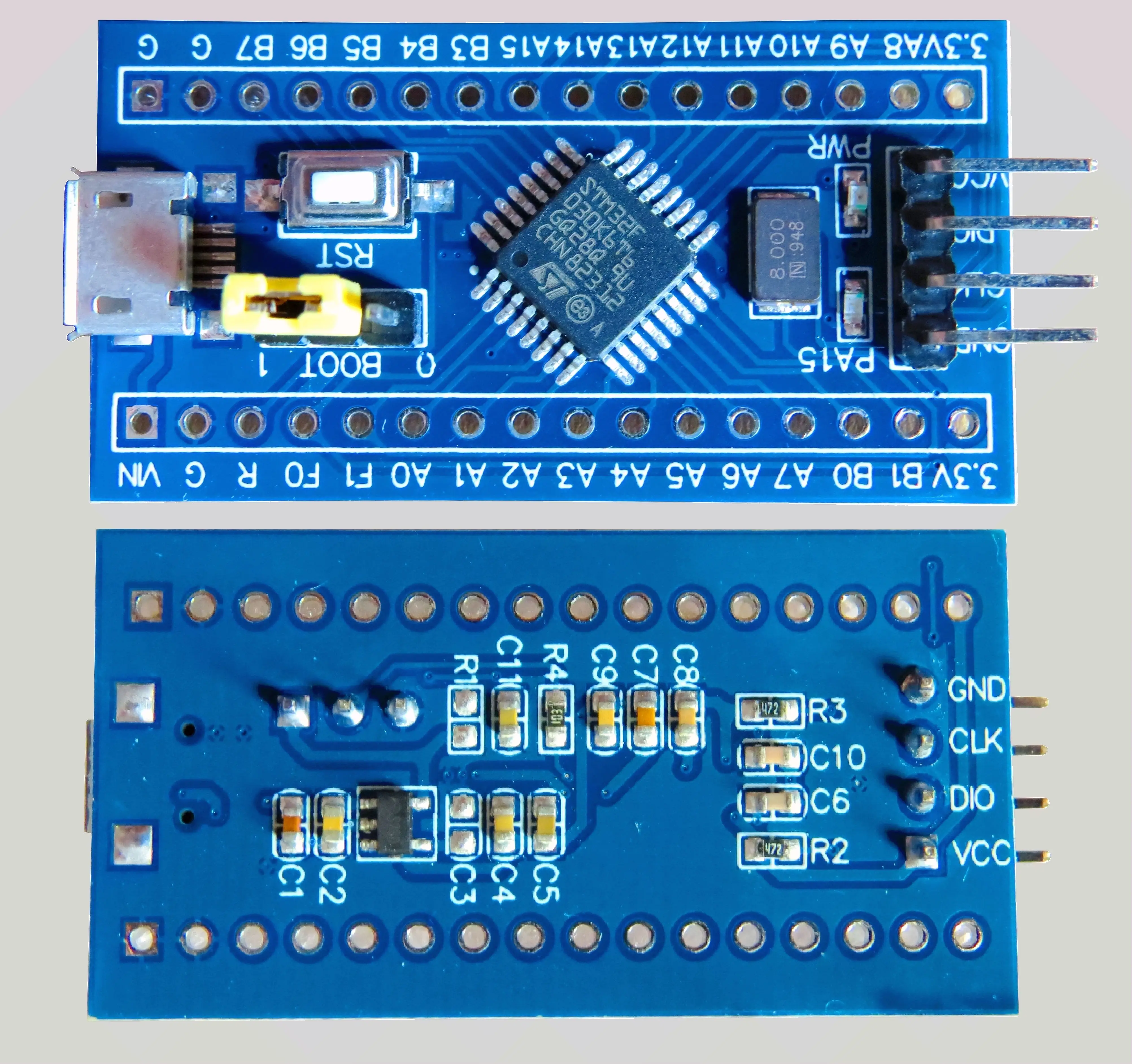 Минимальная система STM32F030 системная плата STM32F030K6T6 ручная промоакция F0 Детская |