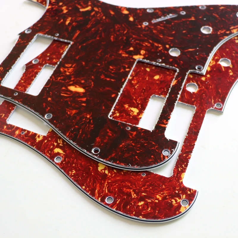 Американский стандарт 11 отверстий SSS Celluloid Top HH стильная черепаховая накладка