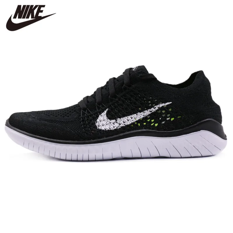 Originl Nike Free RN Flyknit кроссовки для бега женские кроссовки с сетчатой подушкой амортизирующие кроссовки прочные