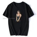 Мужская футболка Mia Khalifa, Черная Мужская модная хлопковая футболка, Забавные футболки, уличная одежда в стиле Харадзюку