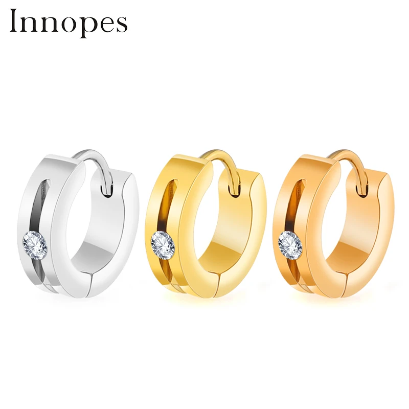 Мужские большие круглые серьги Крючки с цирконом 2020 мини кольца для женщин из