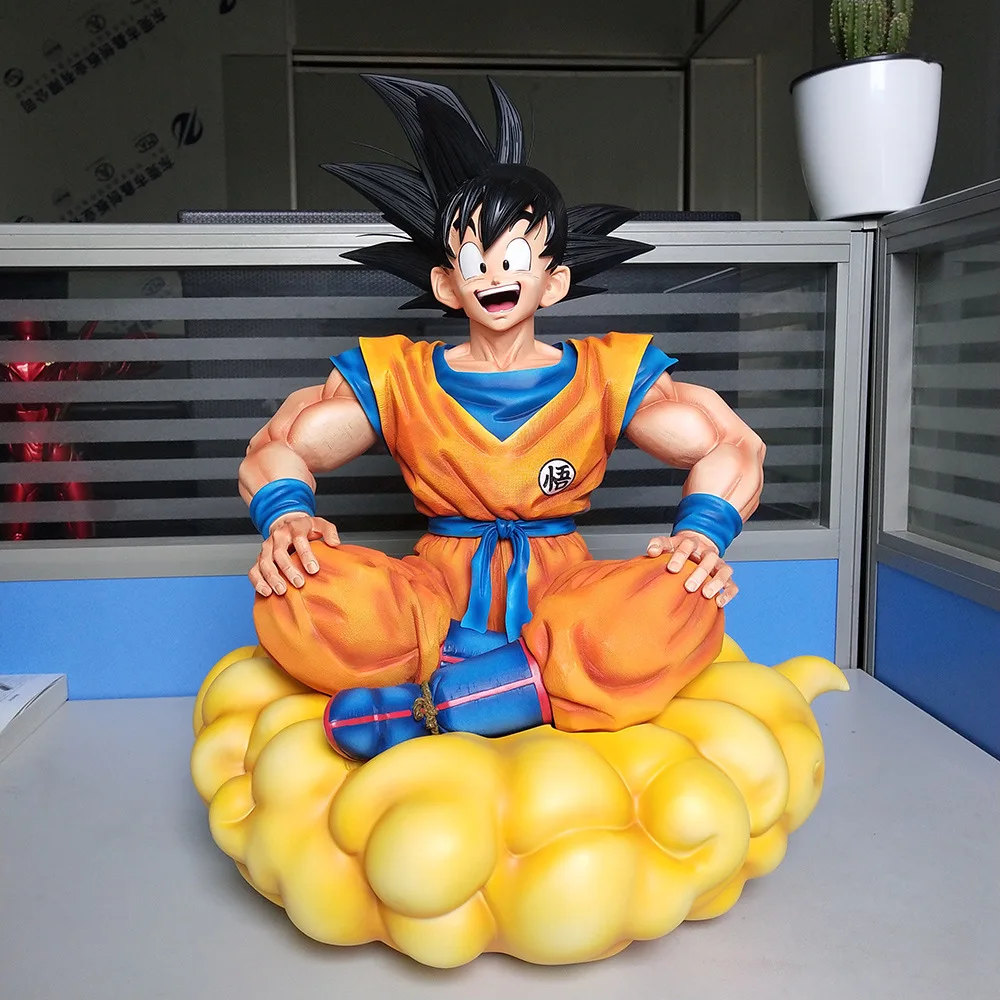 

Экшн-фигурка дракона BDZ Wukong из аниме «дракон» большого размера 41 см, статуя из GK смолы, облака, обезьяна, Вегета, Коллекционная модель, игрушк...