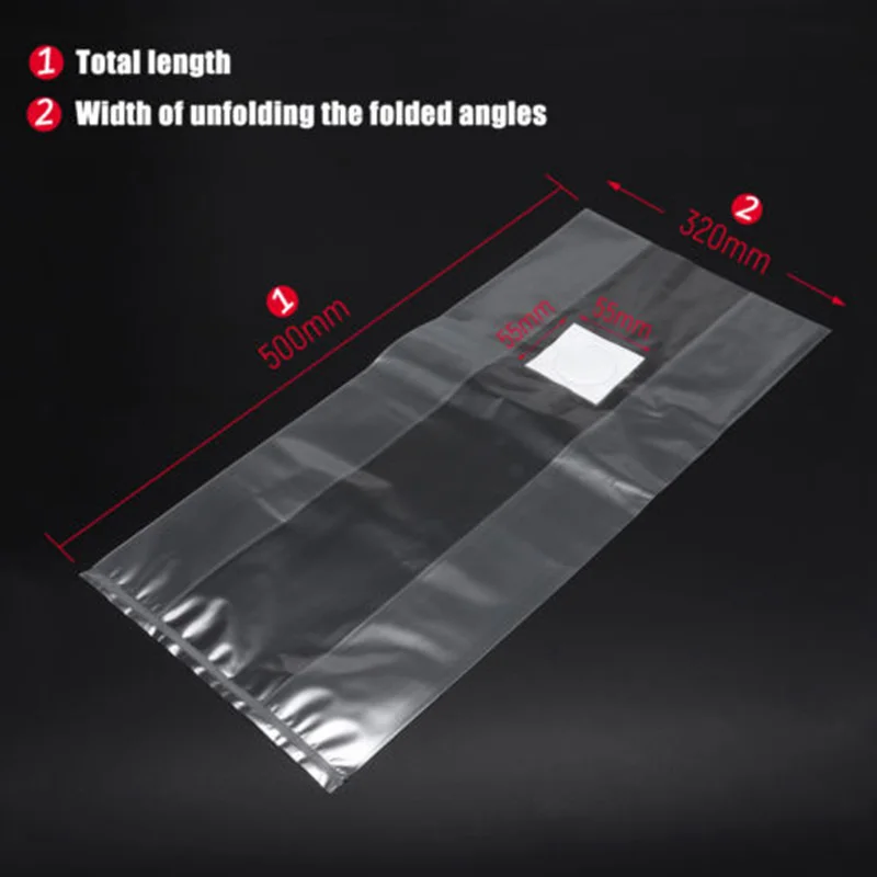 Абсолютно новые 100 * полипропиленовые пакеты для выращивания грибов 18*35 см