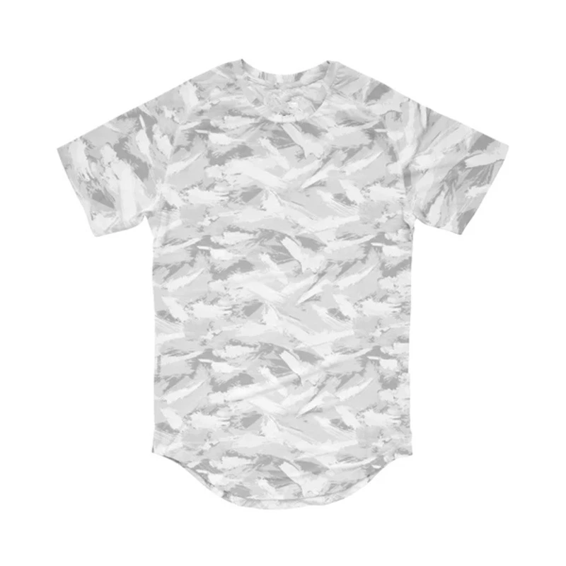 

Camouflage Short sleeve t shirt Men Gym Fitness Sports Cotton T-Shirt Male Bodybuilding Skinny Tee shirt Summer Tops Clothes
