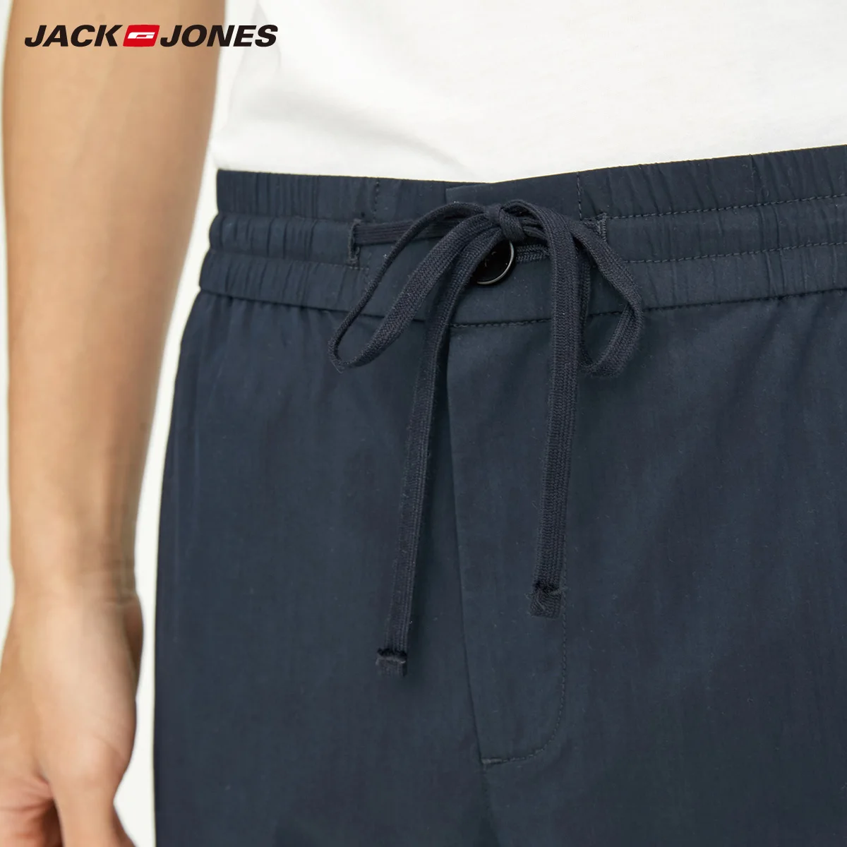 Брюки для отдыха Jack Jones однотонные весна 218314541 | Мужская одежда