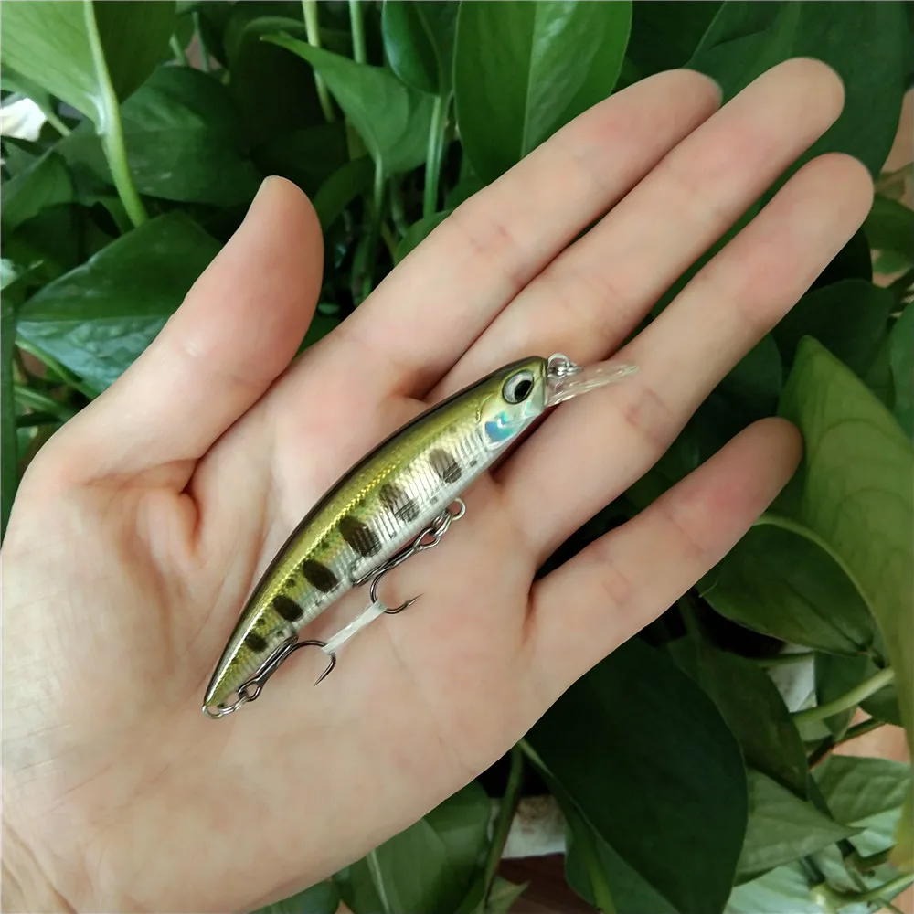 

TSURINOYA Trout Minnow Sinking Minnow Fishing Lure DW75 70mm 8.9g Bass Wobber High Quality Swimbait Hard Bait