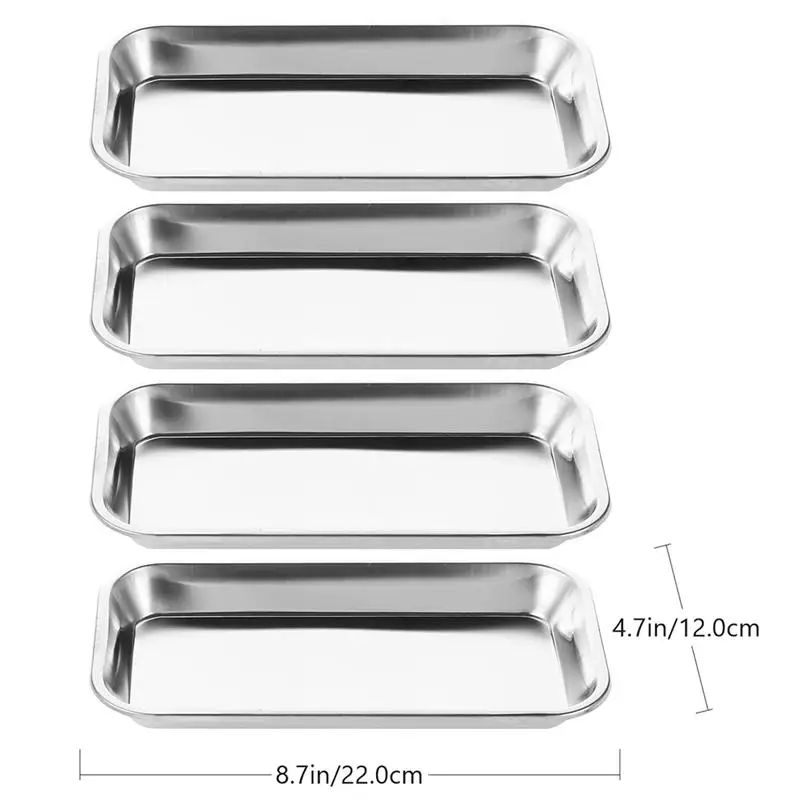 4 шт. пластины для стоматологических инструментов из нержавеющей