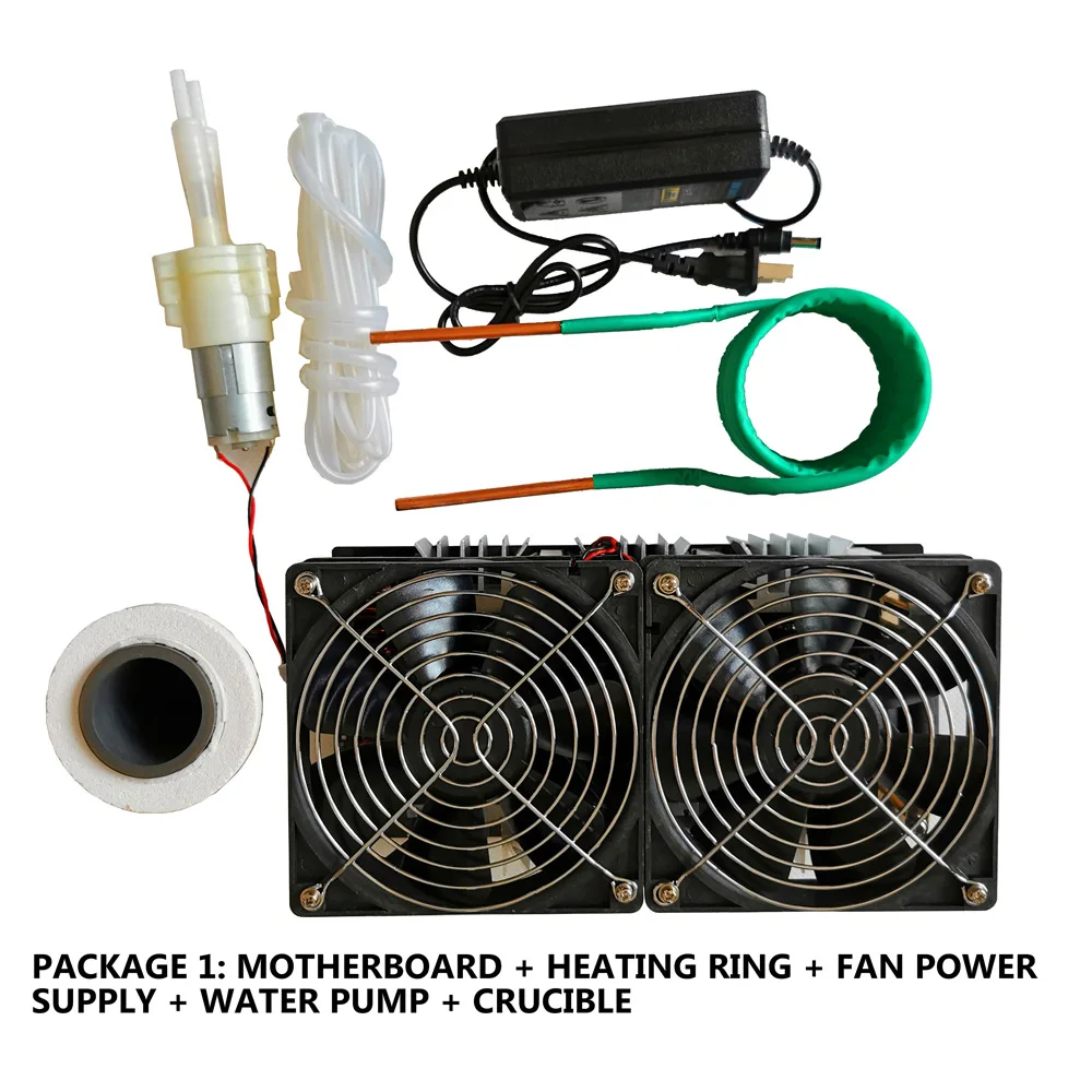 

2500W 50A medium and high frequency induction heating machine quenching Induction Heating Board Flyback Driver DC12-48V